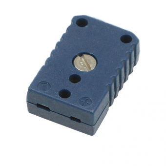 Miniature socket type T, blue | -50...+120°C