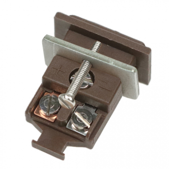 Miniature panel socket type T, brown | -50...+120°C
