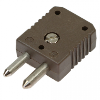 Standard thermocouple connector type K, brown | -50...+220°C