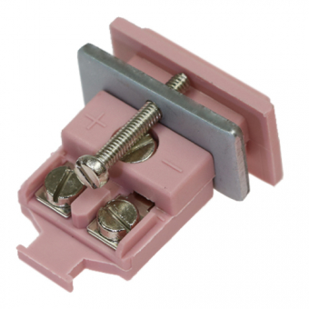 Miniature panel socket type N, light pink | -50...+120°C