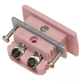 Standard panel socket type N, light pink | -50...+120°C