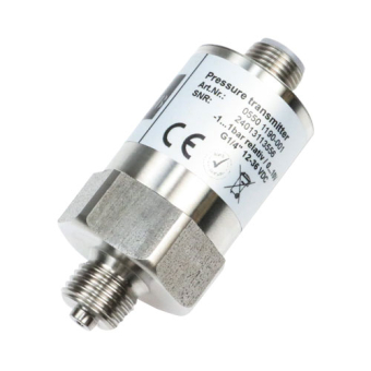 Pressure transmitter with M12 connector -1...1 bar | relative pressure | G1/2" | 0…10 V