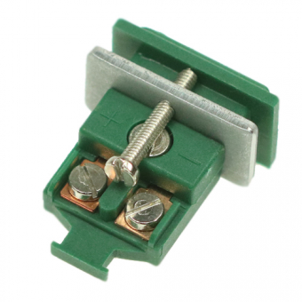 Miniature panel socket type S, green | -50...+120°C