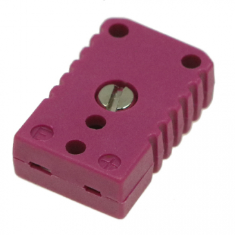 Miniaturkupplung Typ E, violett | -50...+120°C