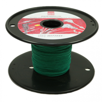 Thermocouple wire 2 x 0.50 mm, type K NiCr-Ni, glass fibre covered, 100m 